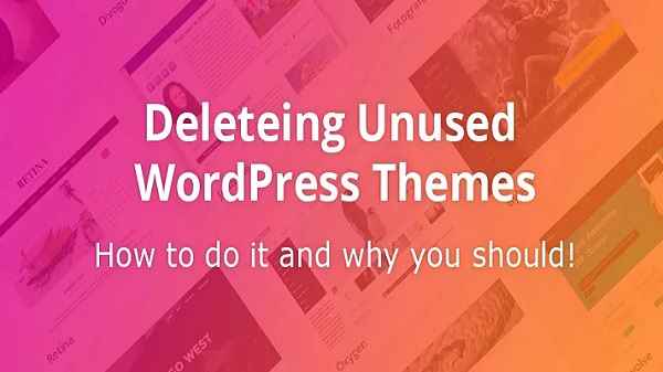 Why Should You Delete Unused Themes